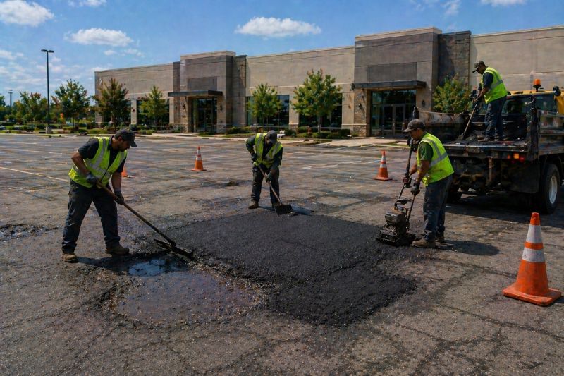 Commercial Pothole Repair in Palm Springs, CA