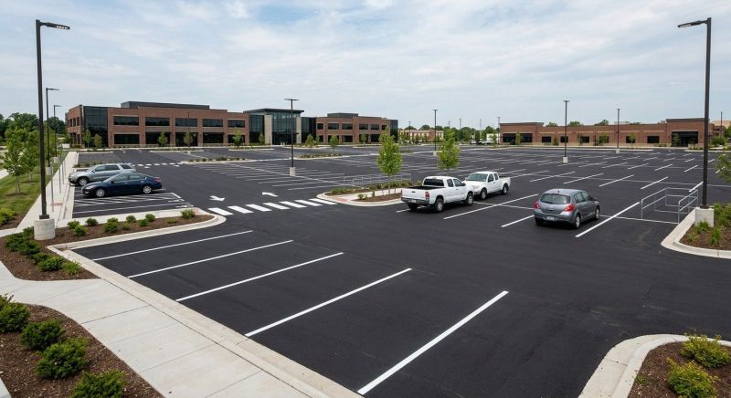Parking Lot Renovation in Savannah, GA